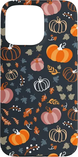 Vista 30 de iPhone 13 Otoño Hojas Caídas Calabaza Cosecha de Especias Feliz Otoño