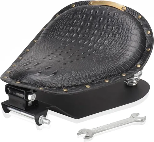 Vista 17 de Motocicleta Bobber Solo Asiento para Harley Sportster 883 1200 Chopper