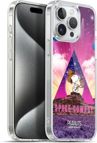 Vista 152 de Head Case Designs Funda de gel con licencia oficial de Peanuts Nebula Cactus Needles Snoopy Space Cowboy [protección de grado militar] compatible