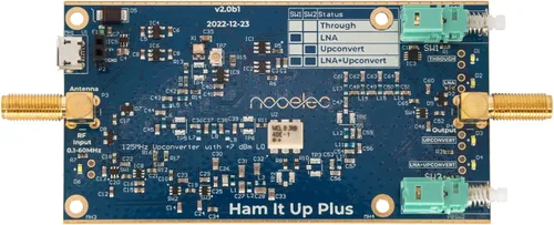 Vista 7 de NooElec Ham It Up Plus v2: amplía el alcance de tu RTL-SDR, NESDR u otra radio hasta 300 Hz. HF/MF/LF/VLF/ULF Upconverter y Panadapter con TCXO