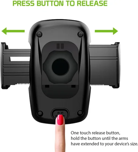 Vista 8 de Cellet Soporte para teléfono inteligente para automóvil con ranura para CD, compatible con soporte para teléfono celular, compatible con iPhone 12