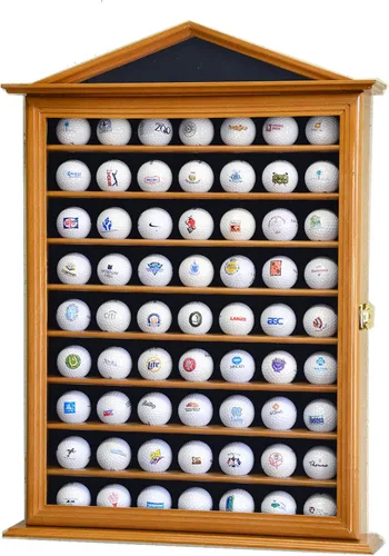 Vista 8 de 63 Golf Ball Designer Vitrina Gabinete (negro)