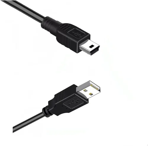 Vista 4 de Cable de carga USB de 5 pies compatible con calculadoras gráficas TI-Nspire CX, CX CAS, 84 Plus C Silver Edition y 84 Plus CE