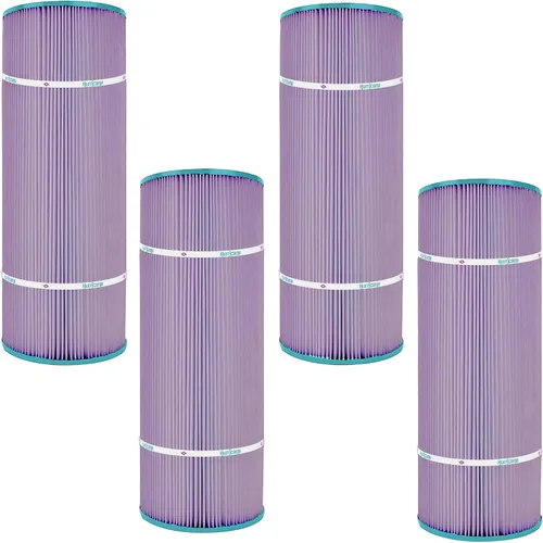 Vista 8 de Hurricane Filtros HF7470-04 Paquete de 4 cartuchos de filtro avanzado para piscina – Repuesto para PCC80, Unicel C-7470, Filbur FC-1976, Pentair