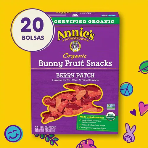 Vista 6 de Annie's Organic Bunny Aperitivos de frutas