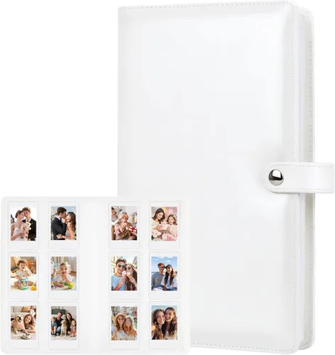 Vista 8 de Faux Leather Hardcover Album for Polariod 2x3 Inch Pictures/Fujifilm Instax Mini Photos, 432 Pockets for Fujifilm Instax Mini Instant Camera