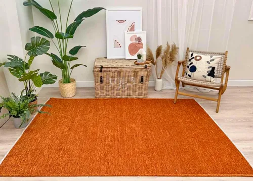Vista 55 de Alfa Rich 5x8 Alfombras lavables de oro ámbar para sala de estar, dormitorio, cocina, de algodón, aptas para mascotas