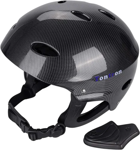 Vista 16 de Tontron Casco de kayak para adultos Wakeboard Esquí acuático