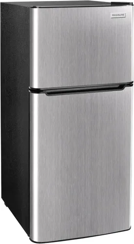 Vista 2 de FRIGIDAIRE Refrigerador/congelador de 2 puertas, 4.6 pies cúbicos, acero inoxidable negro, plomizo