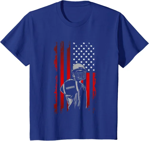 Vista 44 de Camiseta de fútbol americano, Negro