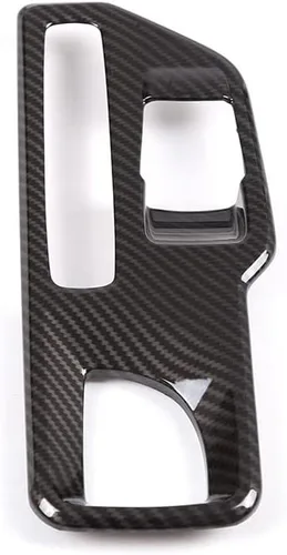 Vista 6 de Daeiclru Cubierta de panel de palanca de cambios de control central para Toyota Supra GR A90 A91 MK5 2019-2022, consola de palanca de cambios de ABS