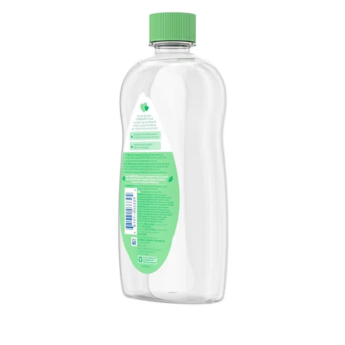 Vista 5 de Aceite para bebé Johnson's, Aceite mineral enriquecido con aloe vera y vitamina E, 20 onzas líquidas