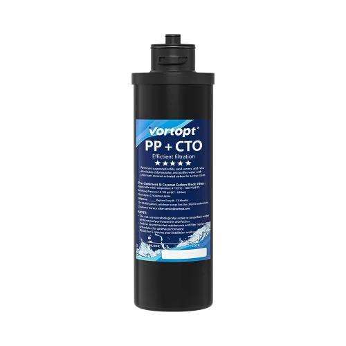 Vista 10 de Vortopt Q1 - Sistema de filtro de agua para debajo del fregadero, reduce el cloro, el plomo, el mal sabor y el olor, filtro de agua para debajo