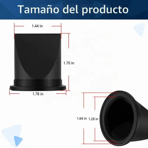 Vista 7 de Paquete de 4 válvulas DB de 1-1/2 pulgadas, kit de válvula de pico de pato negro de repuesto para Dometic 385310076 compatible con generadores