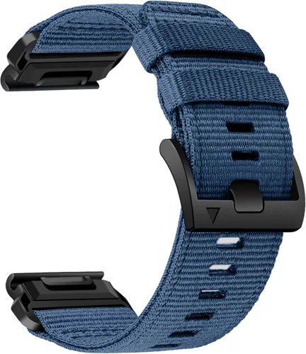 Vista 12 de Abanen Correas de Nylon Resistente para Garmin Fenix 8 51mm / Enduro/Instinct 2X / epix Pro 51mm, Correa Deportiva Ajustable con Cierre de Acero