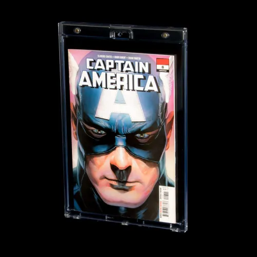 Vista 3 de Estuches magnéticos de 2 quilates para cómics – Soportes transparentes para cómics de un solo toque, protectores de losas de cómics de protección