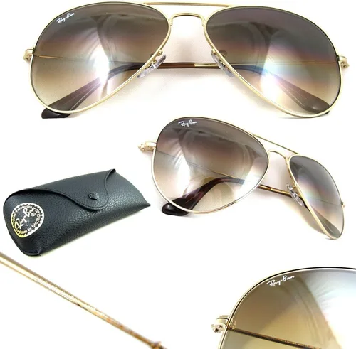 Vista 2 de Ray-Ban Aviator - Lentes de sol grandes y polarizados de metal