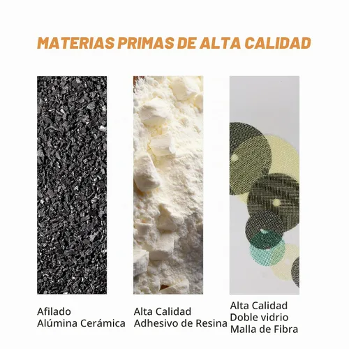 Vista 5 de Muelas abrasivas de 4 1/2 pulgadas para metal y acero inoxidable, disco de molienda para amoladora angular de 4-1/2 pulgadas x 1/4 pulgadas x 7/8