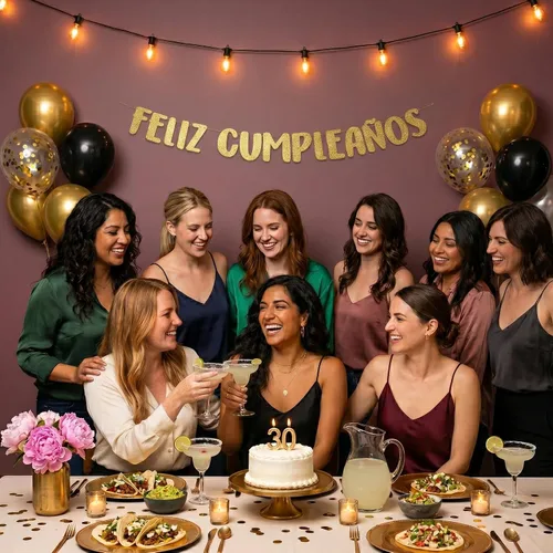 Vista 8 de Cartel de Feliz Cumpleaños con purpurina dorada preencordada, decoraciones de cumpleaños para hombres y mujeres, suministros para fiestas y regalos