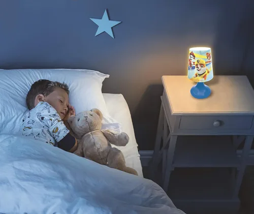 Vista 4 de Lexibook, Paw Patrol, mini lámpara de noche inalámbrica y luz nocturna