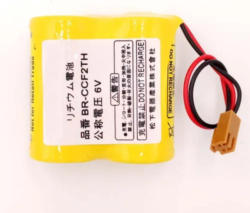 Vista 4 de Nueva batería del PLC BR-CCF2TH 6V para la batería especial del PLC de FANUC A06B-6073-K001