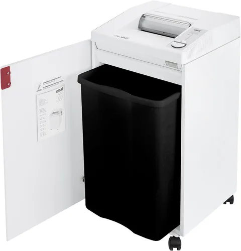Vista 7 de ideal. 2604 Trituradora de papel de oficina centralizada súper microcortada de alta seguridad con engrasador automático, funcionamiento continuo