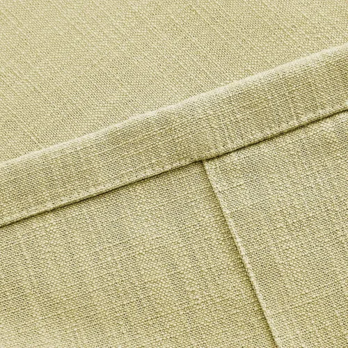 Vista 155 de Frelement Cortinas plisadas de lino de algodón de 100 pulgadas de ancho y 102 pulgadas de largo, cortinas con reducción de ruido para sala