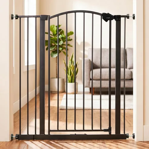 Vista 17 de Regalo Puerta de seguridad de 29.5 a 37 pulgadas, panel transparente para Negro / transparente