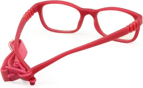 Vista 3 de Beonsale Marco de gafas para niños con correa sin tornillo talla 4416