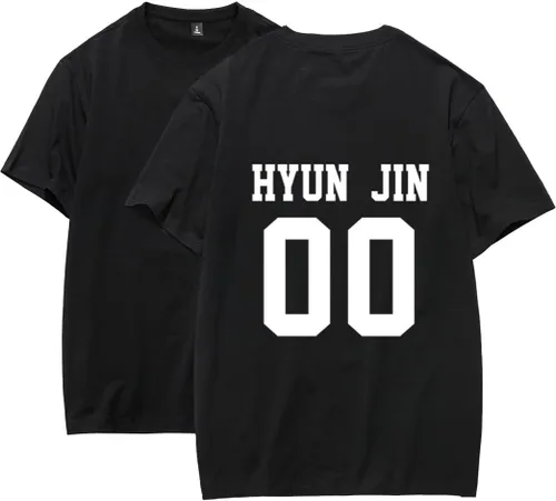 Vista 13 de JUNG KOOK SKZ Apoyo Camiseta Skz Merch Felix Bangchan Hyunjin Changbin Jeongin Jisung Leeknow Seungmin Camiseta Playera Tops