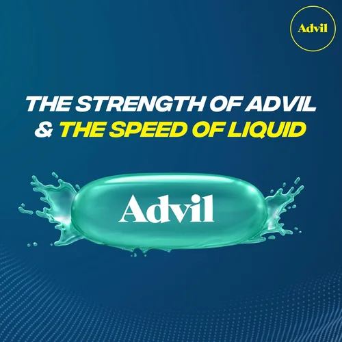 Vista 4 de Advil Liqui-Gels - Analgésico y reductor de fiebre, medicamento para el dolor para adultos con ibuprofeno 200 mg para dolor de cabeza, dolor
