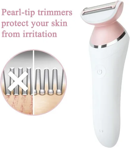Vista 5 de Cabezal de repuesto BRL130 para afeitadora Philips SatinShave Advanced BRL140 Ladyshave - Lámina de repuesto para afeitadora y cortadora