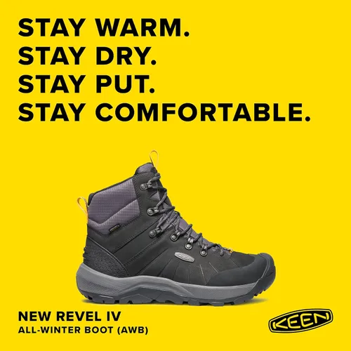 Vista 2 de KEEN Revel 4 Botas de nieve impermeables con aislamiento polar de altura media para mujer