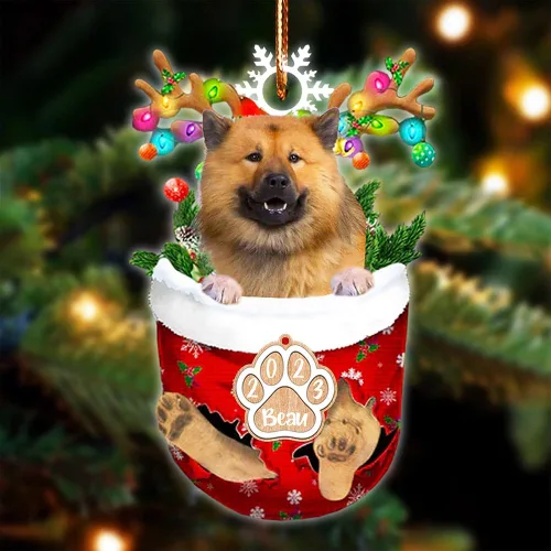 Vista 38 de NAZENTI Adorno Navideño de Bolsillo Personalizado de Affenpinscher en la Nieve, Adorno de Forma Acrílica de Perro, Adorno de Navidad 2023, Adorno