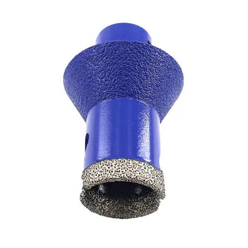 Vista 7 de SHDIATOOL Brocas de núcleo de perforación de diamante, sierra de agujero de 1 pulgada para azulejos de porcelana para biselado biselado mármol