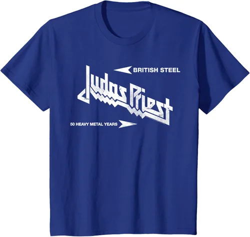 Vista 32 de Judas Priest Camiseta British Steel Negro