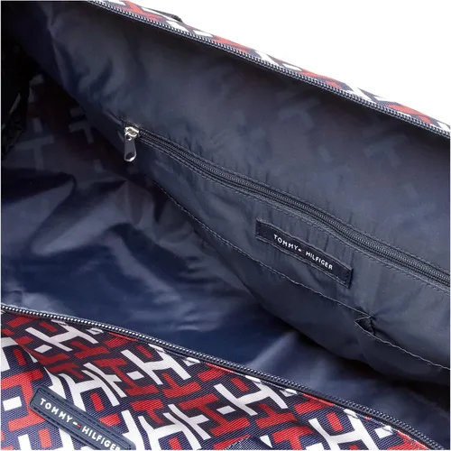 Vista 5 de Tommy Hilfiger Bolsa de lona monograma azul marinorojoblanco NavyRedWhite