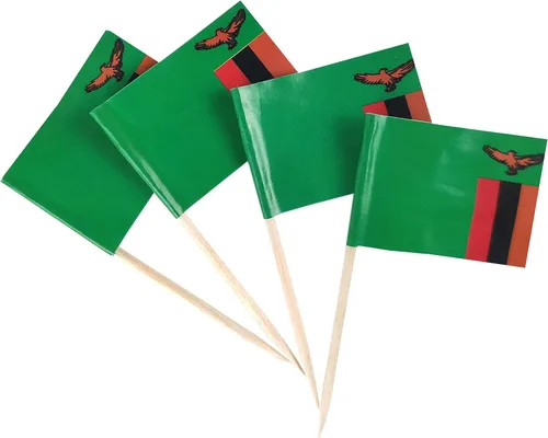 Vista 27 de JBCD Bandera afroamericana con palillo de dientes panafricano, mini banderas negras de liberación para cupcakes, 200