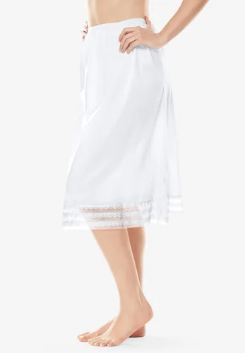 Vista 4 de Comfort Choice Talla grande para mujer Snip-To-Fit Half Slip