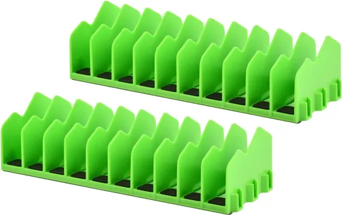 Vista 8 de Estante organizador de alicates, paquete de 2, estante de Verde