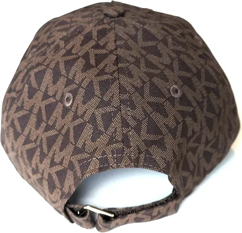Vista 3 de Michael Michael Kors - Gorra de béisbol de piel estampada para mujer, talla única