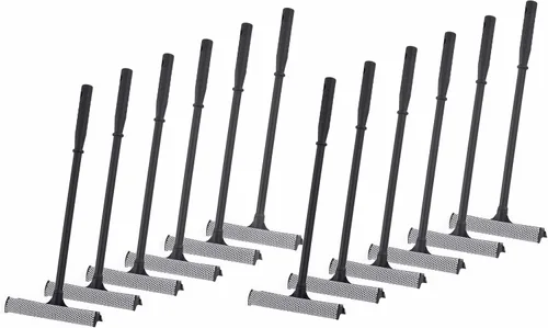 Vista 9 de Matthew - Escobilla multiusos para ventanas con paño de microfibra de alta calidad, esponja de limpieza para parabrisas de automóvil y escobilla