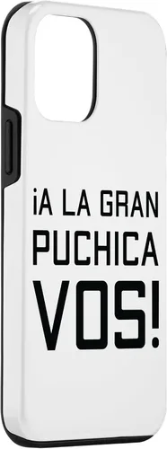 Vista 3 de Funda para iPhone 12 mini A La Gran Puchica Vos El Salvador Chapin Salvi Pupusas Guate