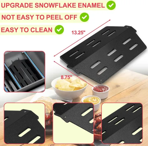 Vista 6 de Kit de Piezas de Parrilla para Weber Genesis 300 310 330 Piezas de Parrilla para Weber Genesis E330 E310 S310 S330 EP330 EP310 S320 E320 Piezas