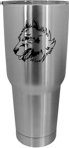 Vista 60 de Cairn Terrier - Vaso grabado con temática de perro, 30 onzas