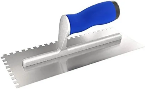 Vista 7 de Bon Tool 14-312 Paleta con muescas - Mango de madera, muesca cuadrada de 1/2" x 1/2