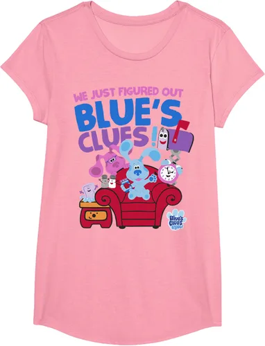 Vista 63 de Blue's Clues & You Group Shot Just Figured Out Blue's Clues Camiseta Negro
