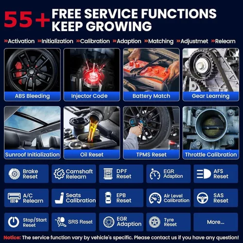 Vista 5 de LAUNCH X431 PRO3S+ Escáner de diagnóstico de coche bidireccional completo, codificación de ECU, clave IMMO, autenticación automática, OEM todo