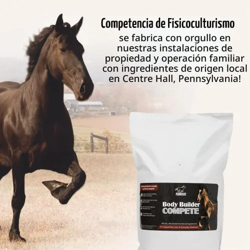 Vista 4 de Pennwoods Body Builder Compete Horse Suplemento de aumento de peso bolsa de 11 libras