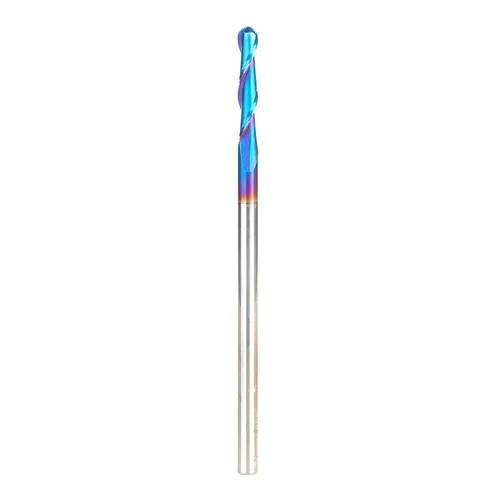 Vista 17 de Amana Tool Broca de carburo sólido con punta esférica en espiral para madera, plástico, MDF, espuma, 46384-K, 1/2 diámetro x 2-1/8 pulgadas x 1/2
